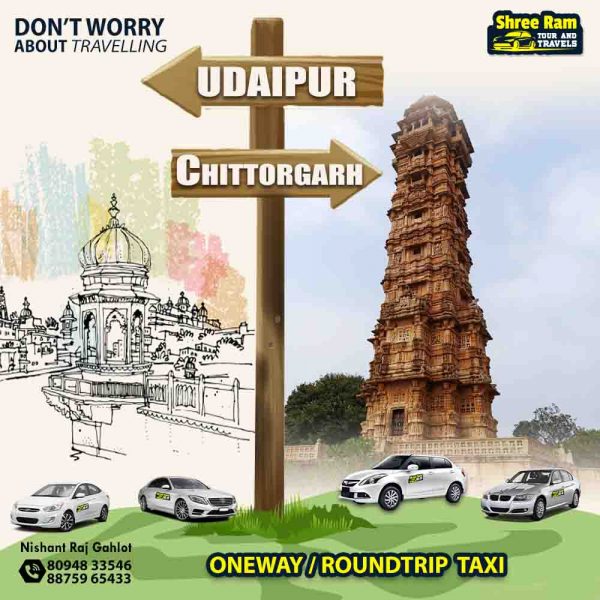udaipur to Chittorgarh taxi