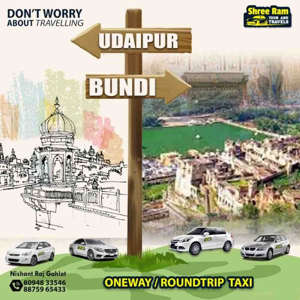 udaipur to bundi taxi