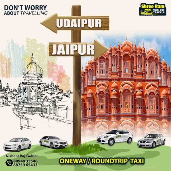 udaipur to jaipur taxi