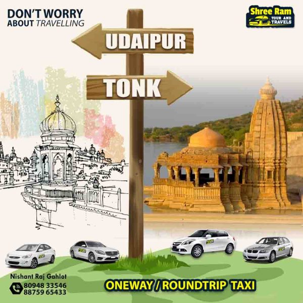 udaipur to tonk taxi